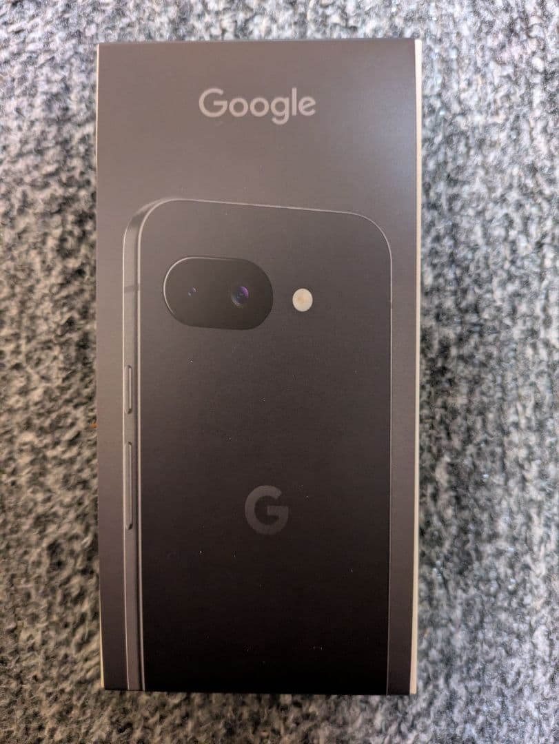 Google Pixel9a 128GB Obsidian 新品未使用