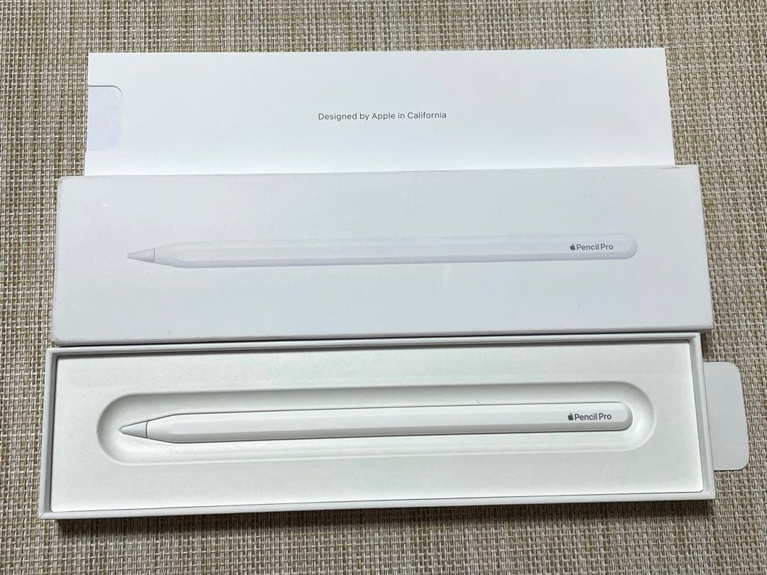 S*i様 未使用・開封済⭐︎Apple Pencil Pro アップルペンシルプ