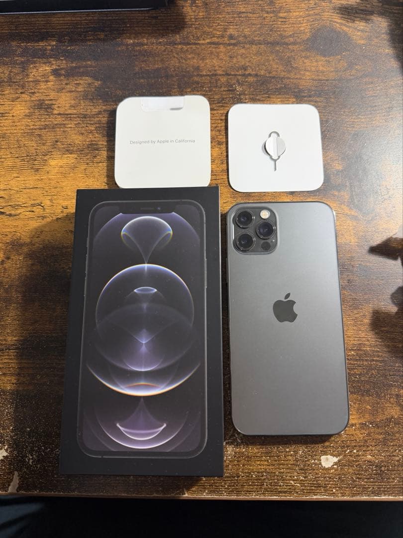 iPhone 12 Pro 128GB グラファイト 箱付き SIMロックなし
