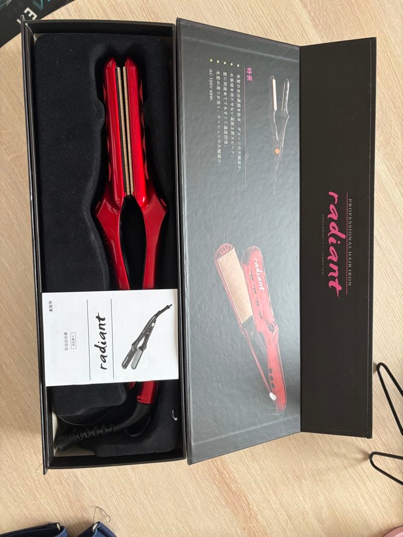 ラディアント　ストレートアイロン　28cm