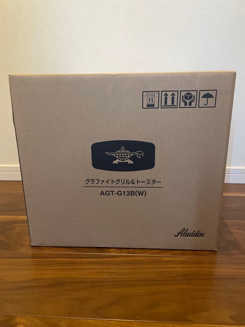 【新品・未使用品】アラジントースター AGT-G13B(W) 4枚焼