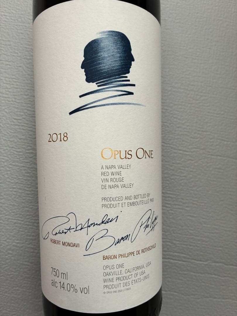 ワイン OPUS ONE 2018 750ml