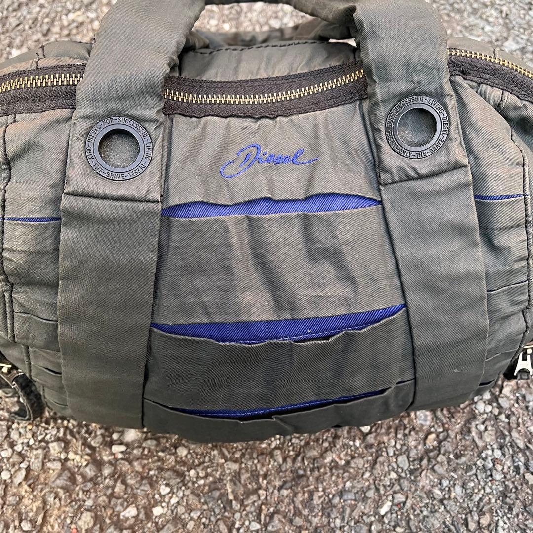 90s 00s Diesel ミリタリー ギミックバッグ archive y2k