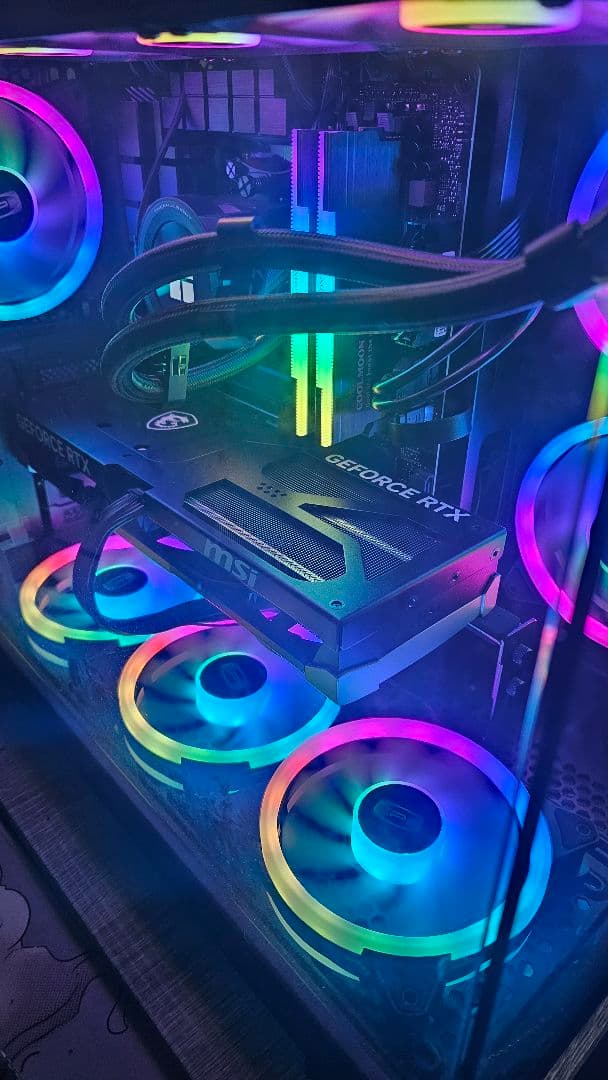 ゲーミングPC RTX5080 Ryzen7 9800X3D メモリ64GB