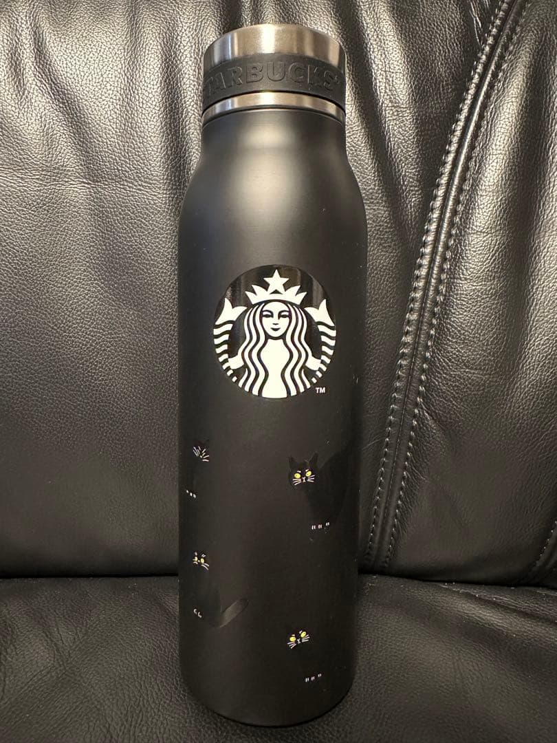 スターバックス　ハロウィン　ステンレスボトル　猫　ネコ　キャット
