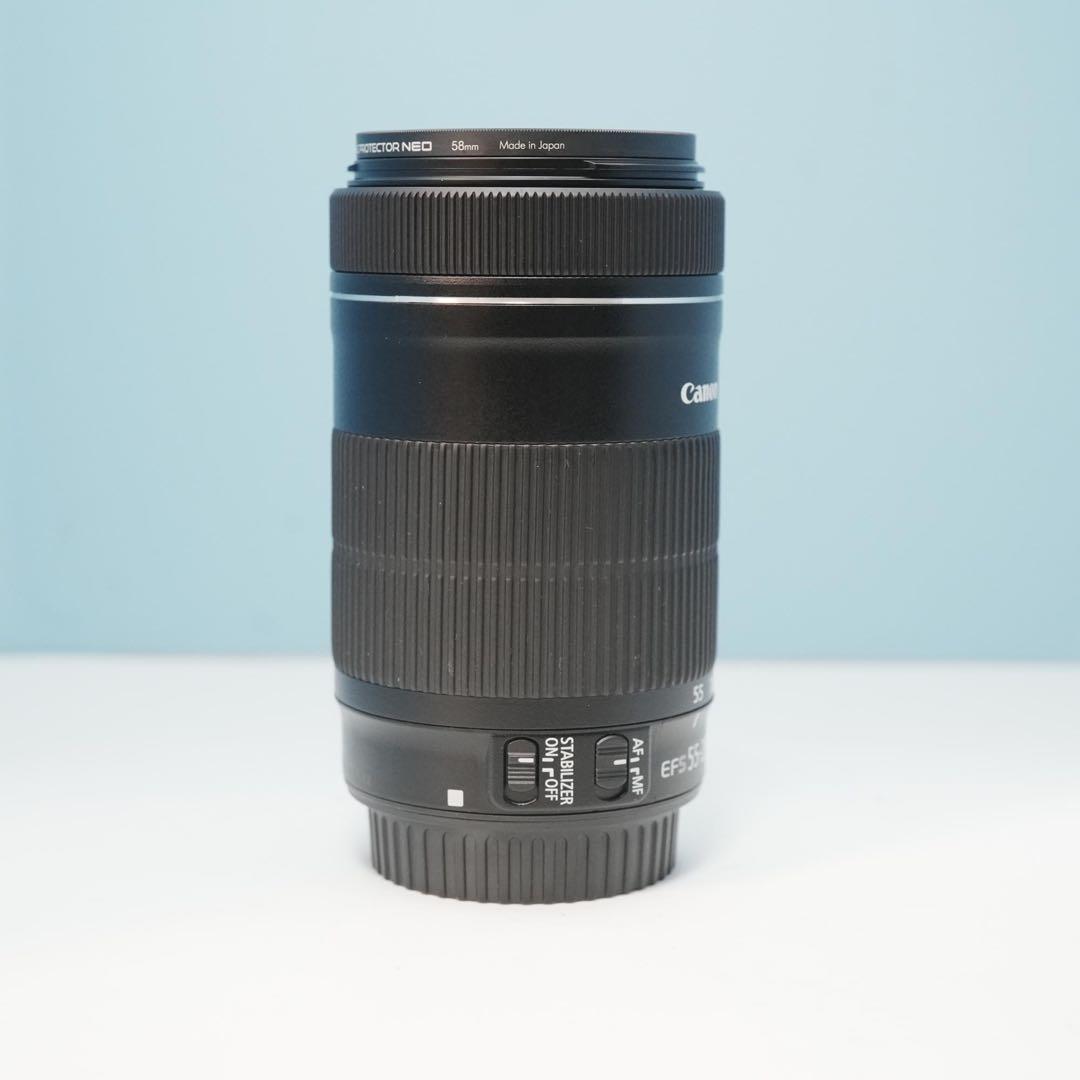 Canon純正 55-250mm 望遠レンズ 極美品 a5232