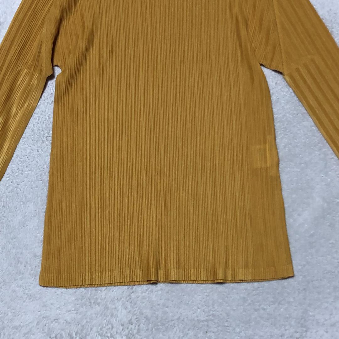 【匿名配送】PLEATS PLEASE タートルネック ハイネック カットソー