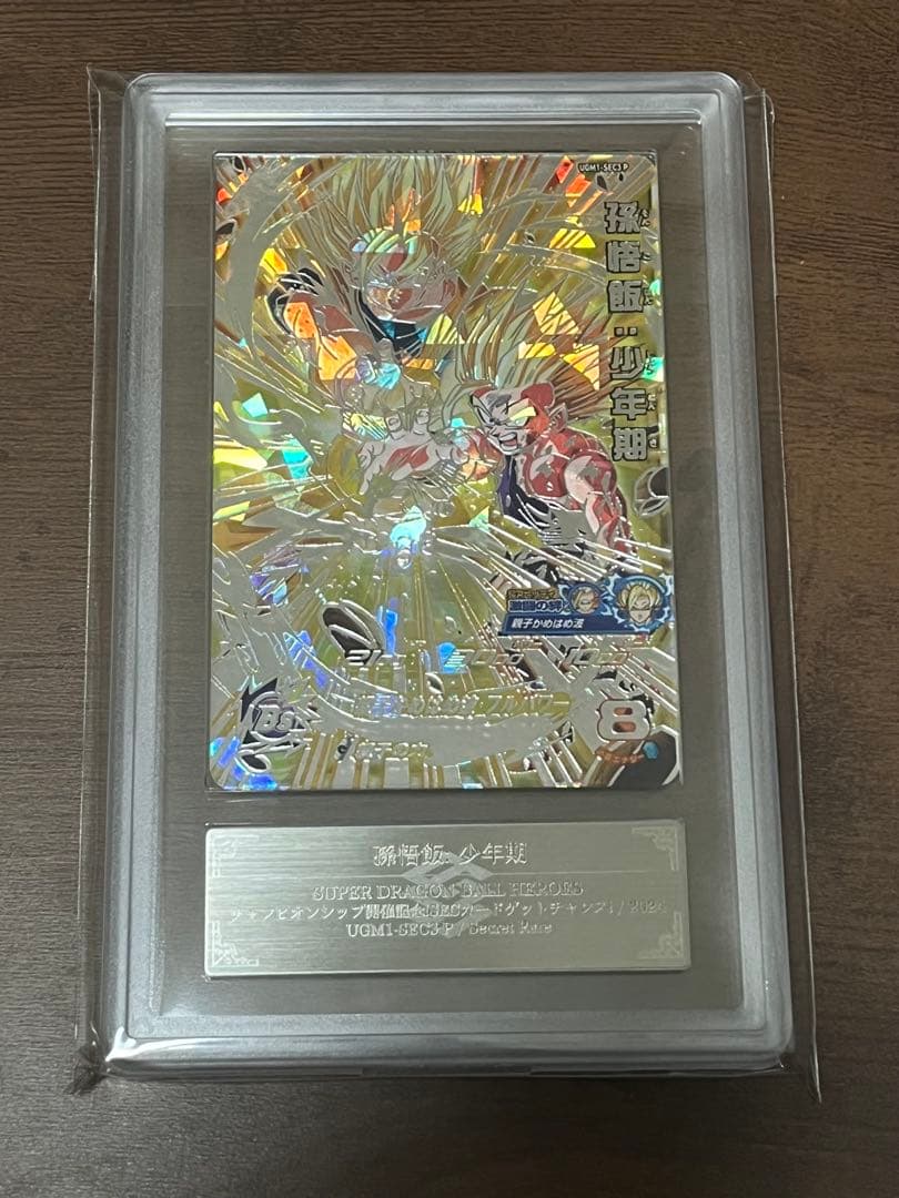 【ARS10】ドラゴンボールヒーローズ UGM1-SEC3 P 孫悟飯:少年期