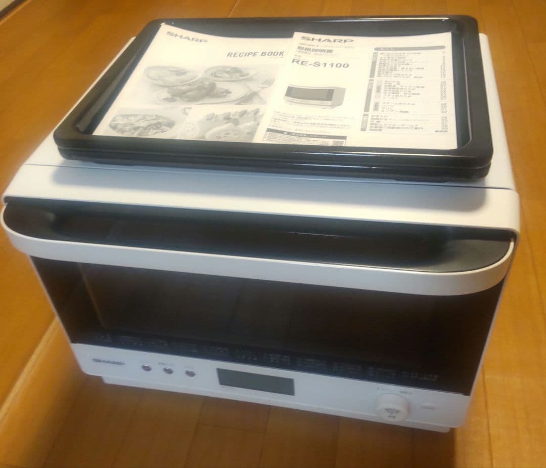 シャープ オーブンレンジRE-S1100-W 2022年製