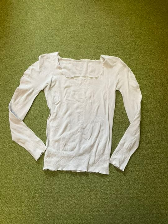 チャコット ノーソーイング  ニット 薄グレー バレエ