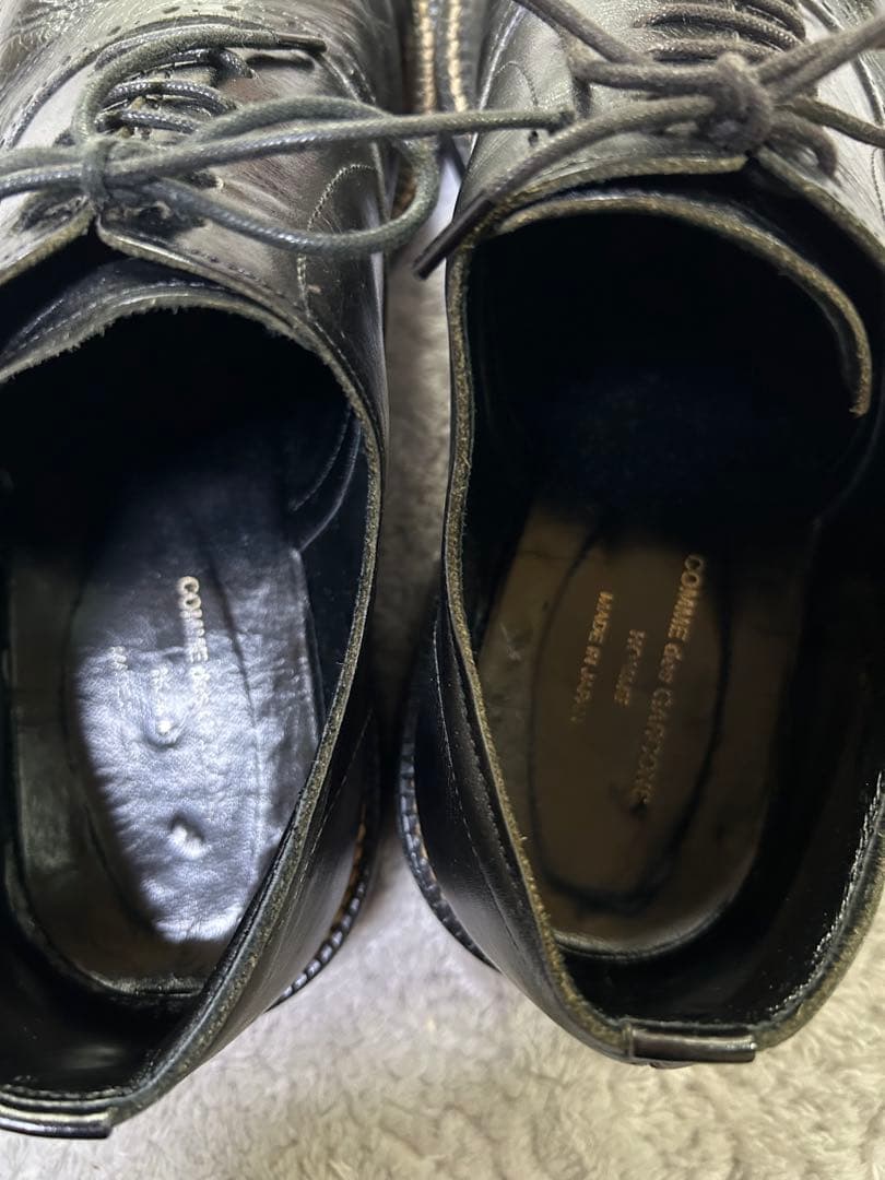 ジャック！コムデギャルソンオム革靴26センチ