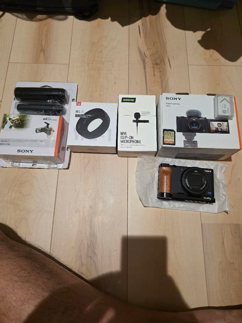 ソニー SONY VLOGCAM ZV-1 デジタルカメラ 付属品多数