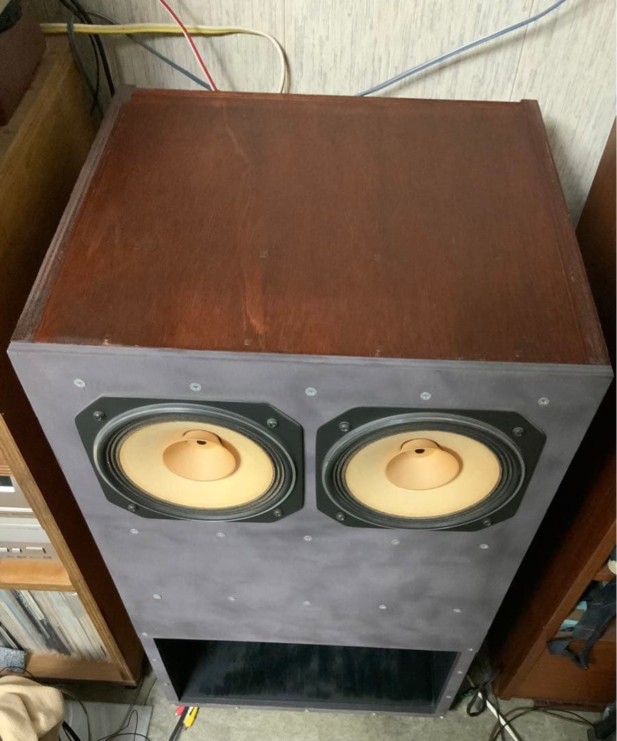 長岡鉄男バックロードホーン自作スピーカーペア