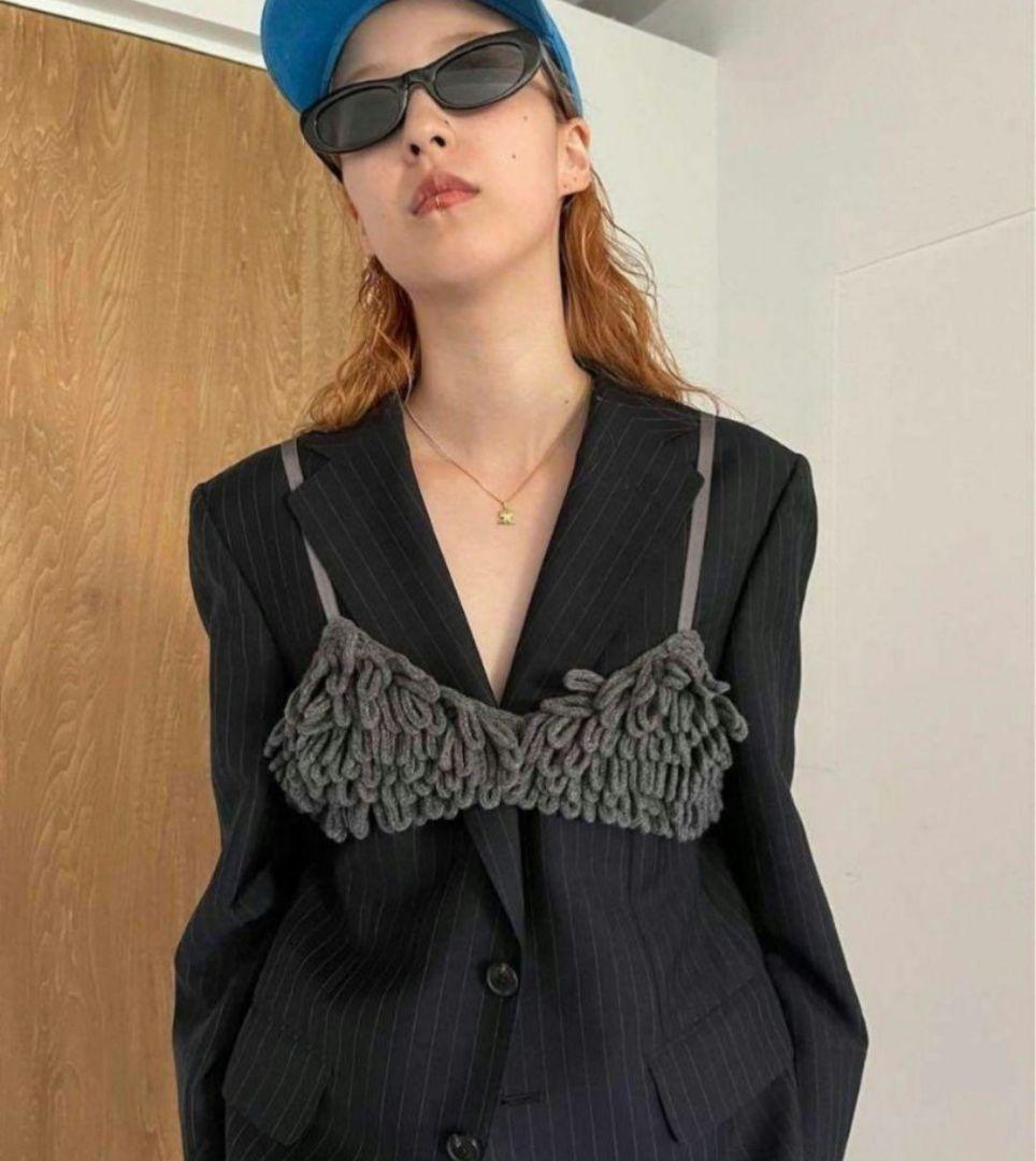 フミエタナカ fumie tanaka ニットブラ