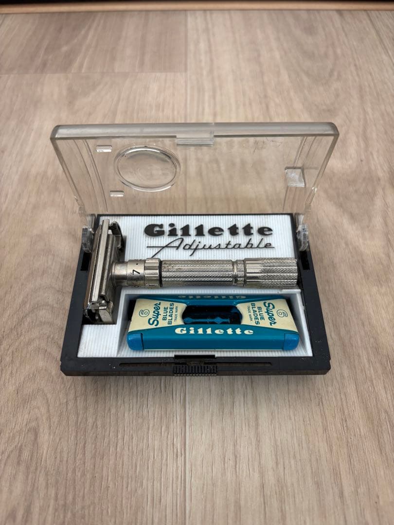 Gillette Adjustable Fatboy ジレット　両刃カミソリ