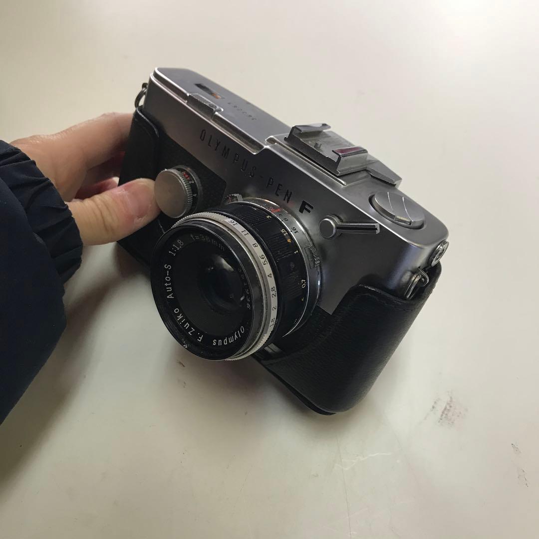 OLYMPUS PEN F フィルムカメラ　シャッター良好