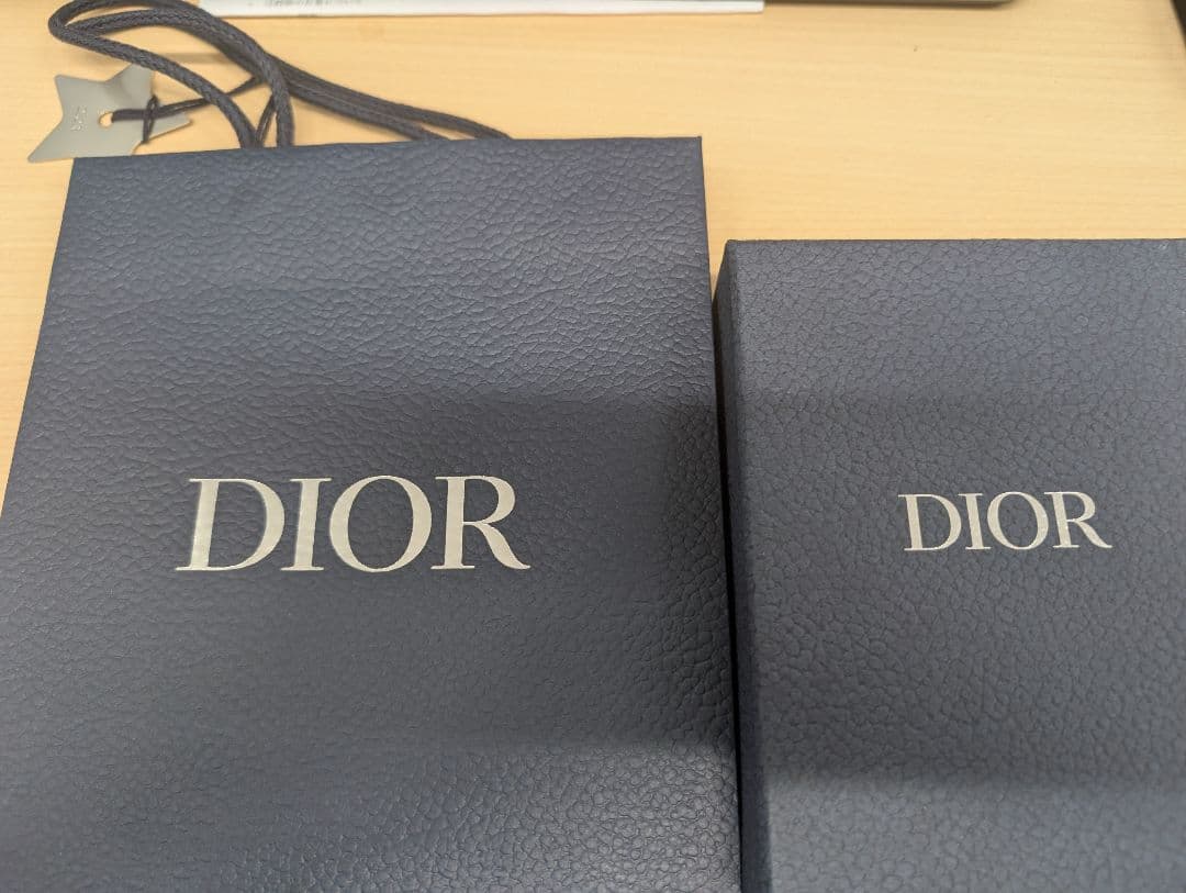 Dior ロゴパターン ソックス ギフトボックス付き　ARMANIおまけ【最終】