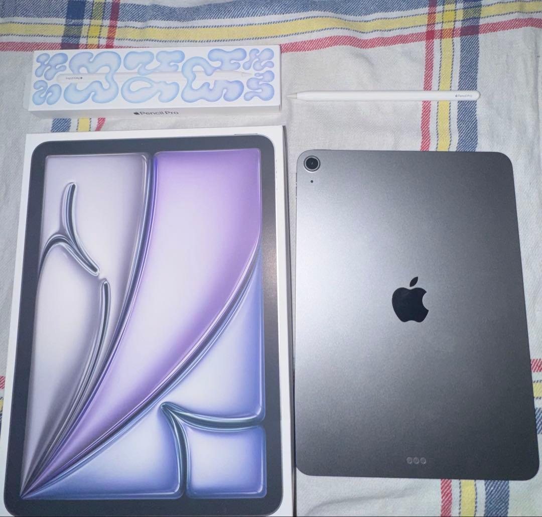 iPad Air M3 バッテリー99% Apple Pencil Pro付き