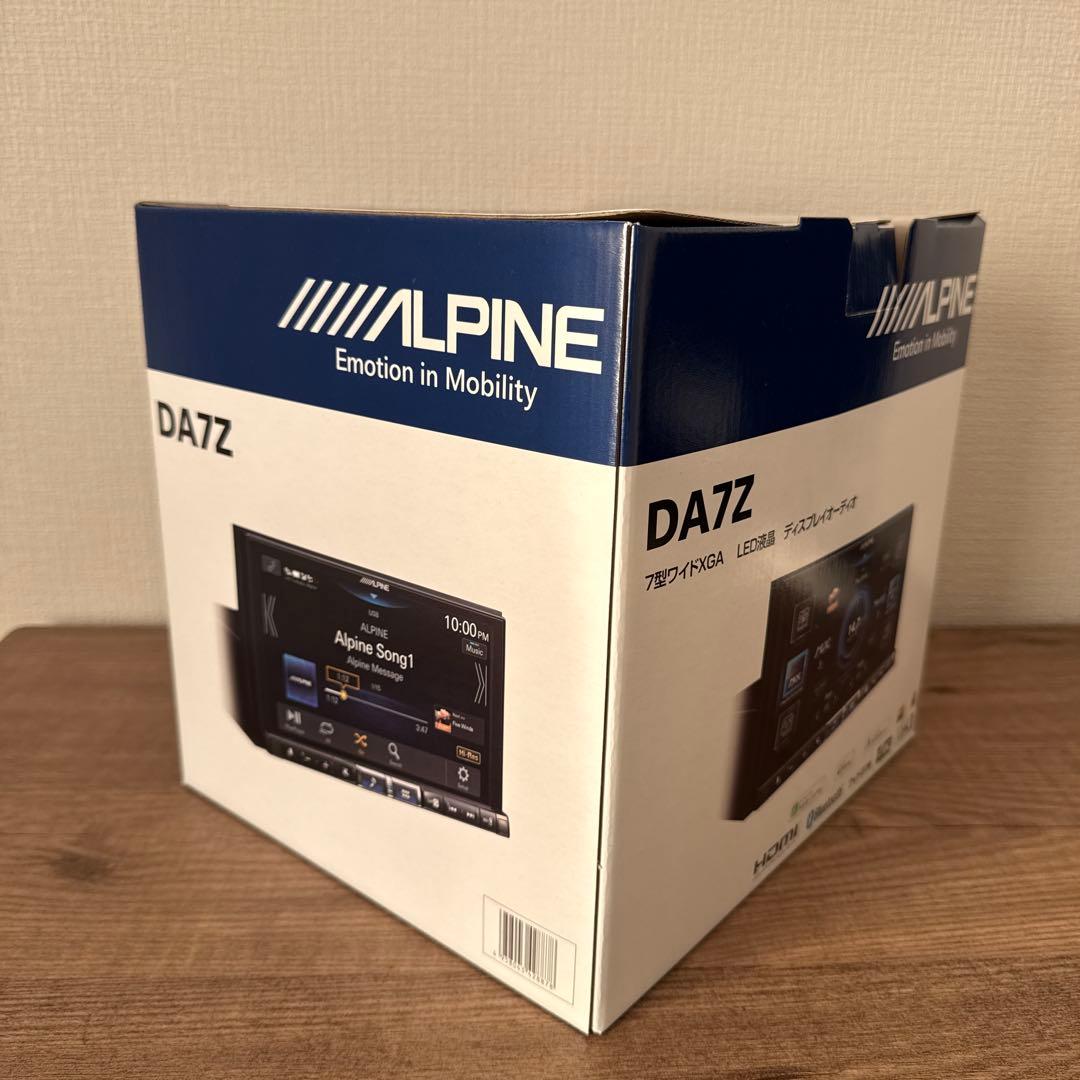 ALPINE DA7Z アルパイン　ディスプレイオーディオ　カーナビ