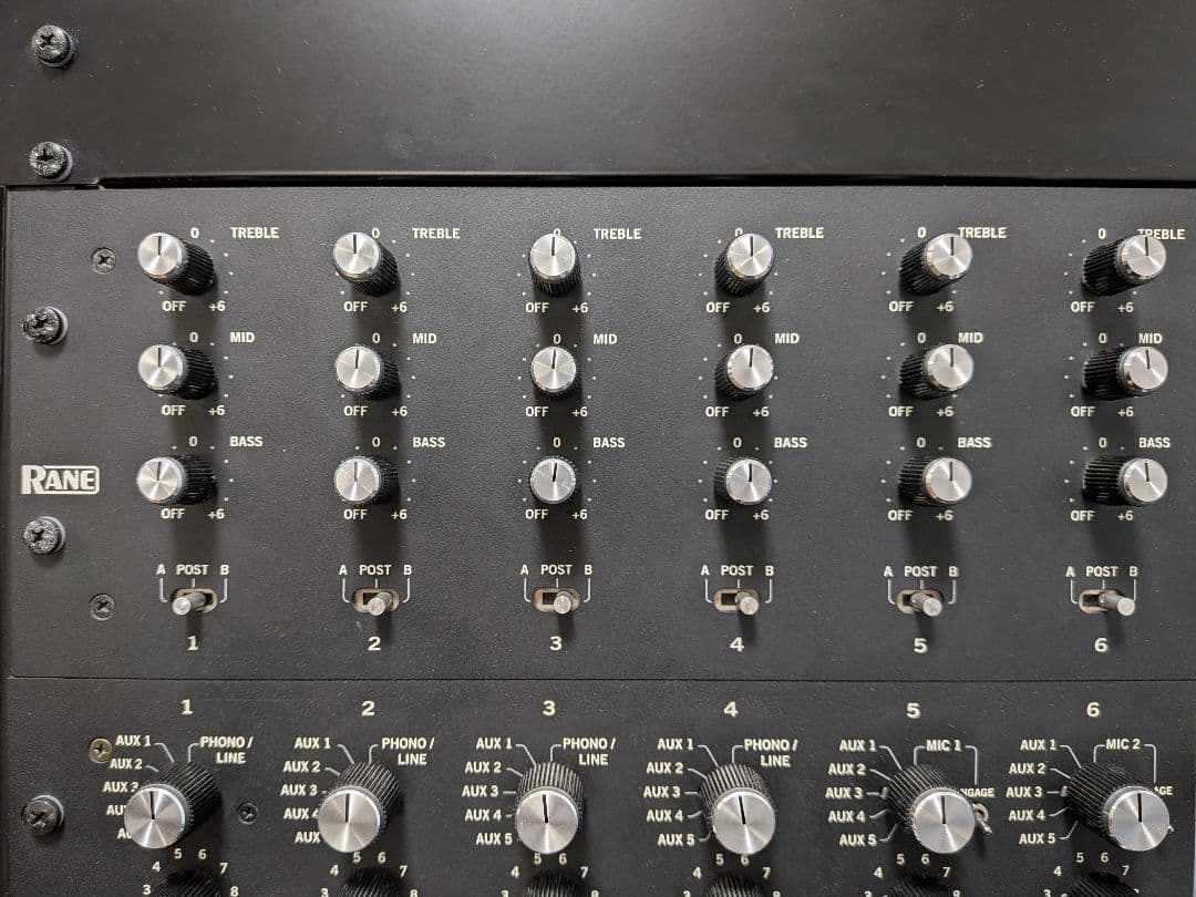 Rane MP 2016S & XP 2016S ロータリーミキサー スタンド付