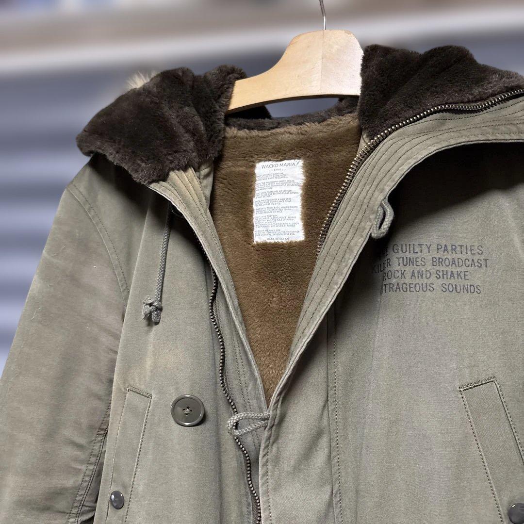 防寒最強　ワコマリア wackomaria N3B ミリタリージャケット