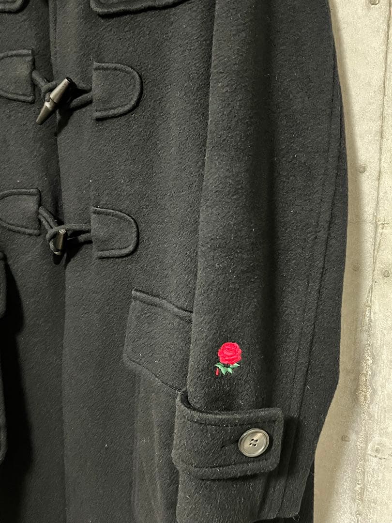 UNDERCOVER 19AW ダッフルコート バラ刺繍 バックデザイン