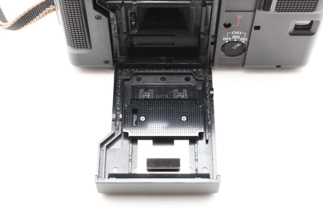 美品 Konica RECORDER レッド コンパクトフィルムカメラ