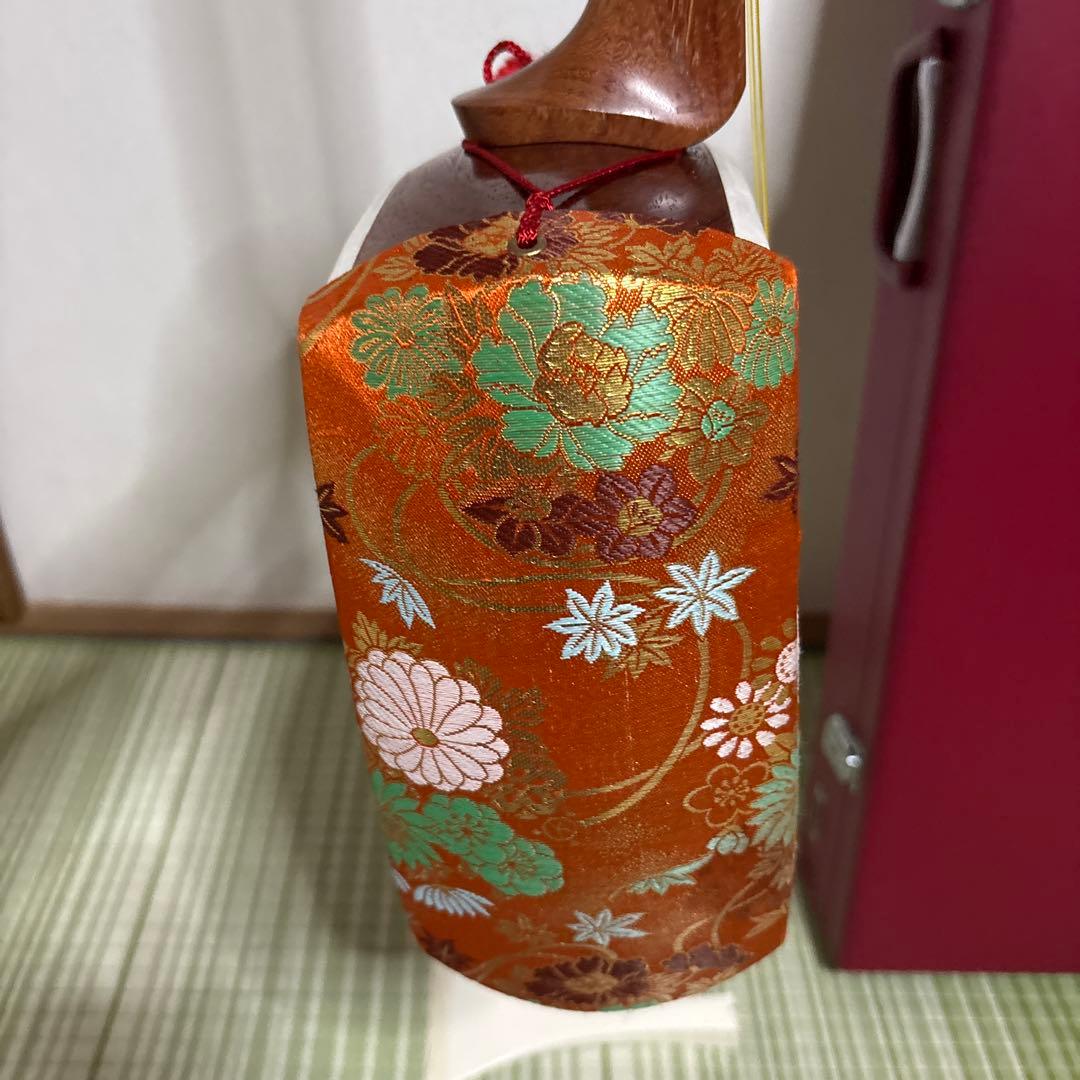 ジン様用　三味線　バチ　三絃駒　木製ハードケース 　和楽器　弦楽器　白象印　純銀