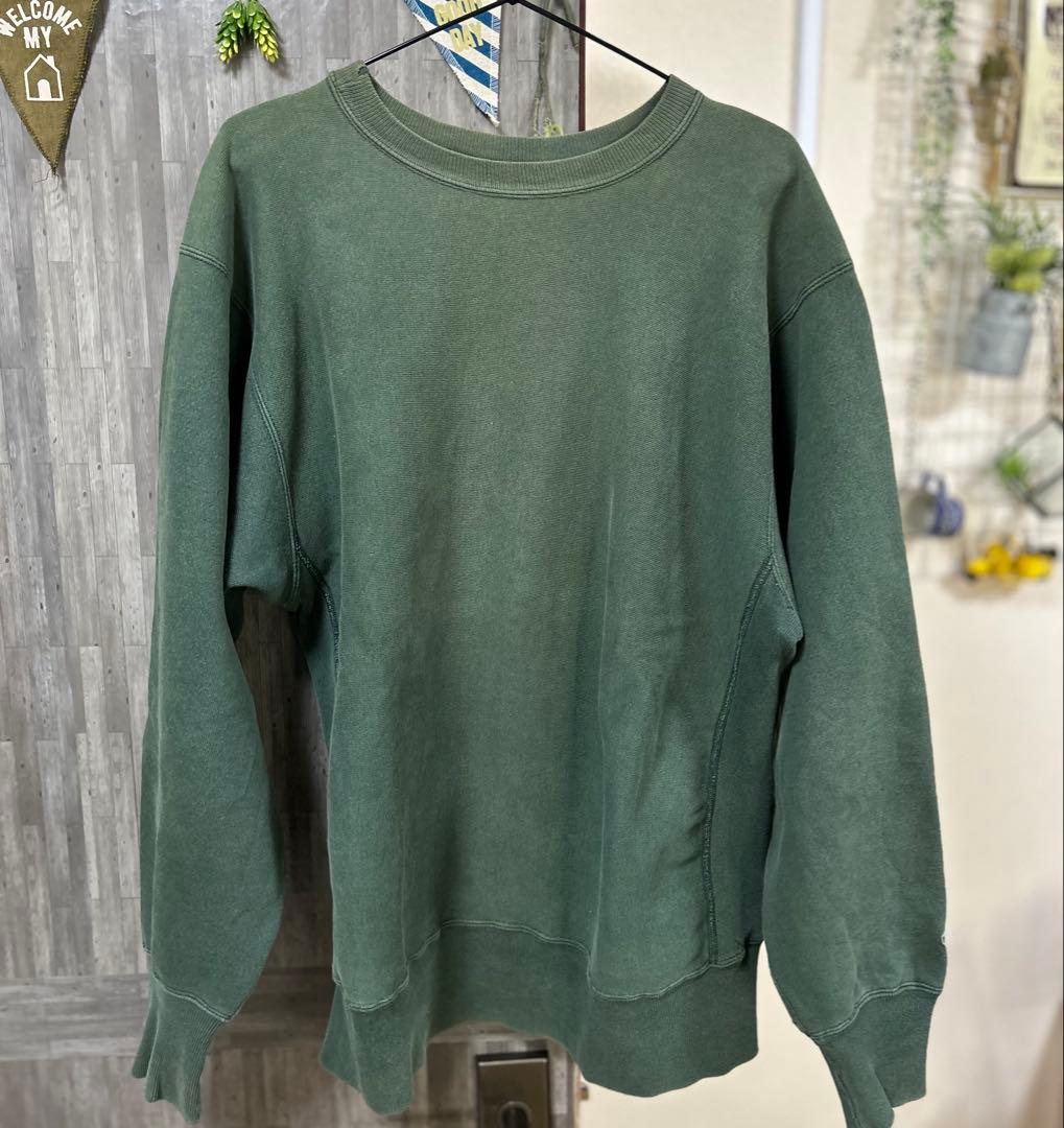 90’s刺繍タグ目なしチャンピオン Championリバースウィーブ サイズL