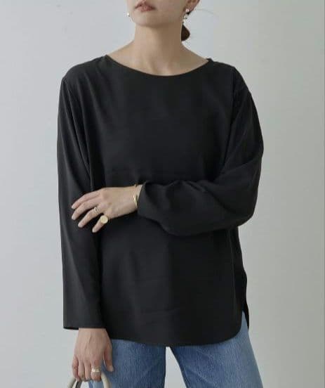 GALLARDAGALANTE　ガリャルダガランテ ラウンドブラウスTee