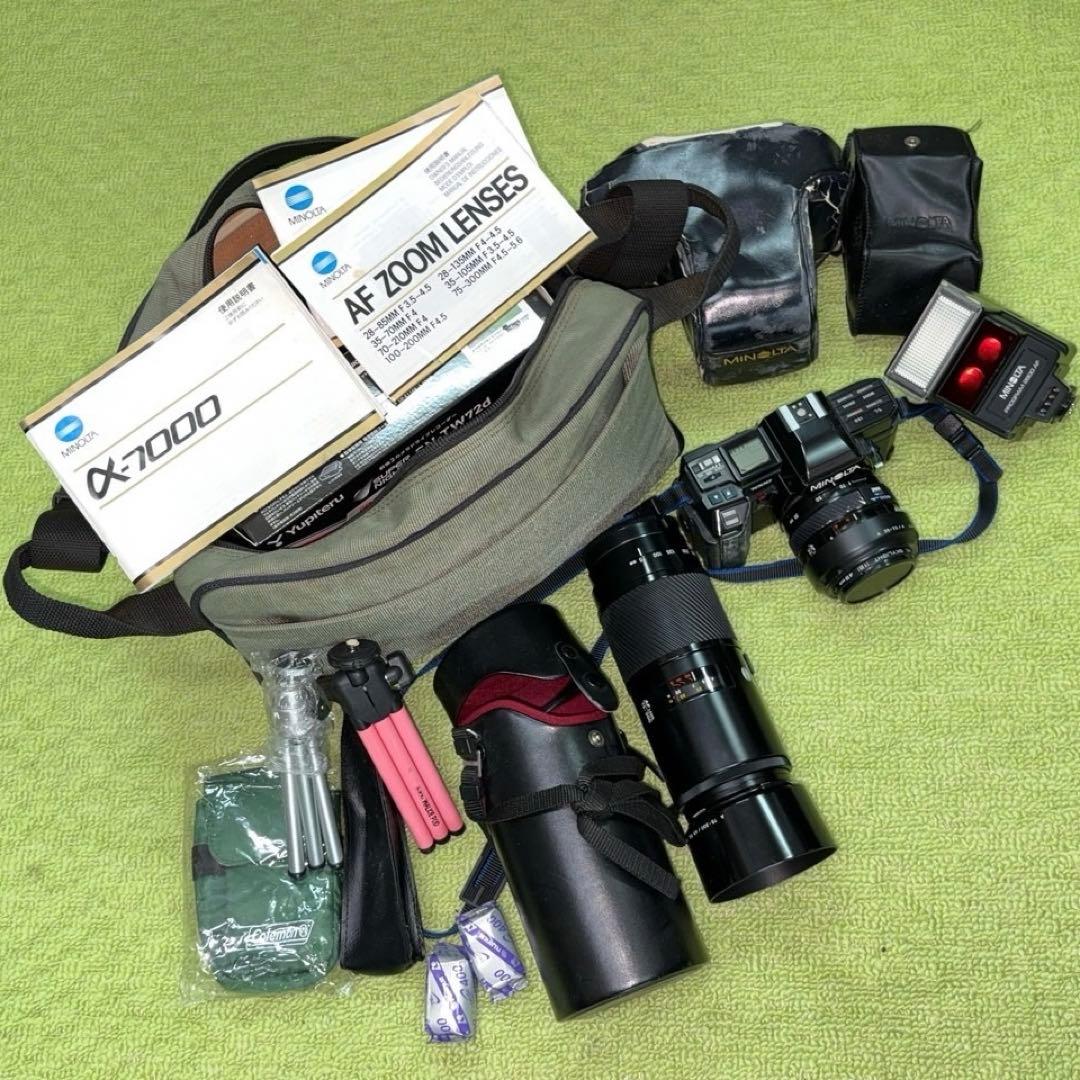 MINOLTA α7000 一眼レフカメラセット