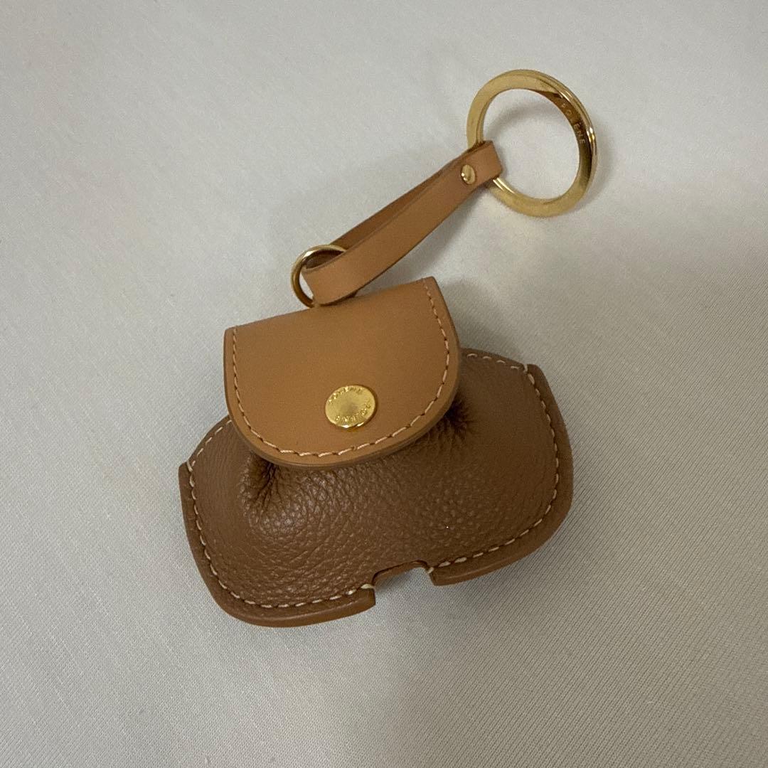 POLENE ブラウンレザー ミニケース