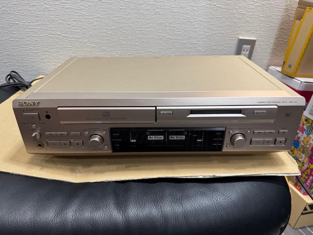ソニー MD CD デッキ MXD-D2