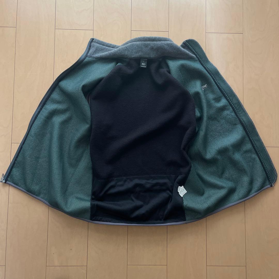 じーこ 　00's パタゴニア　USA製　グレー×ブラック　L