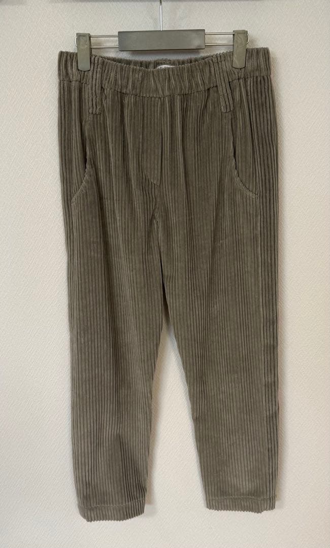 Brunello Cucinelli グレー ジュコーデュロイ カジュアルパンツ