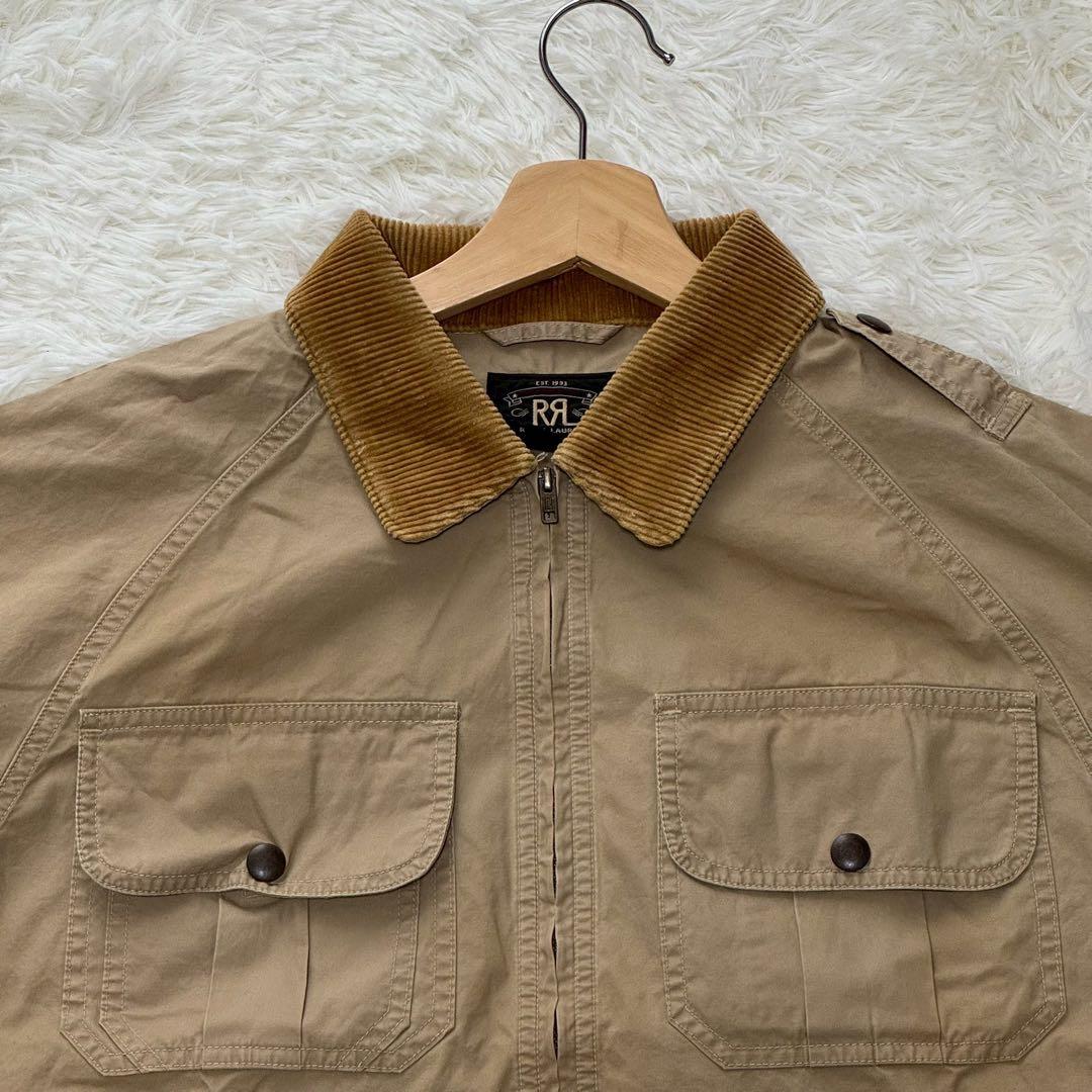 美品 RRL ハンティングジャケット XL相当 カバーオール 大きいサイズ 春