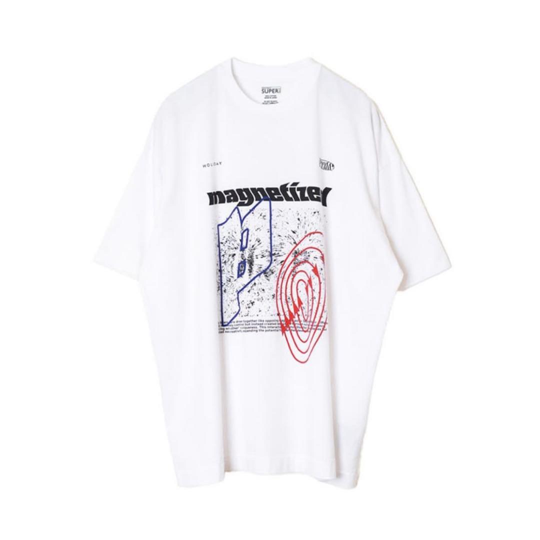 【holiday×peate】Tシャツ　ホワイト　※11日までお値下げ中