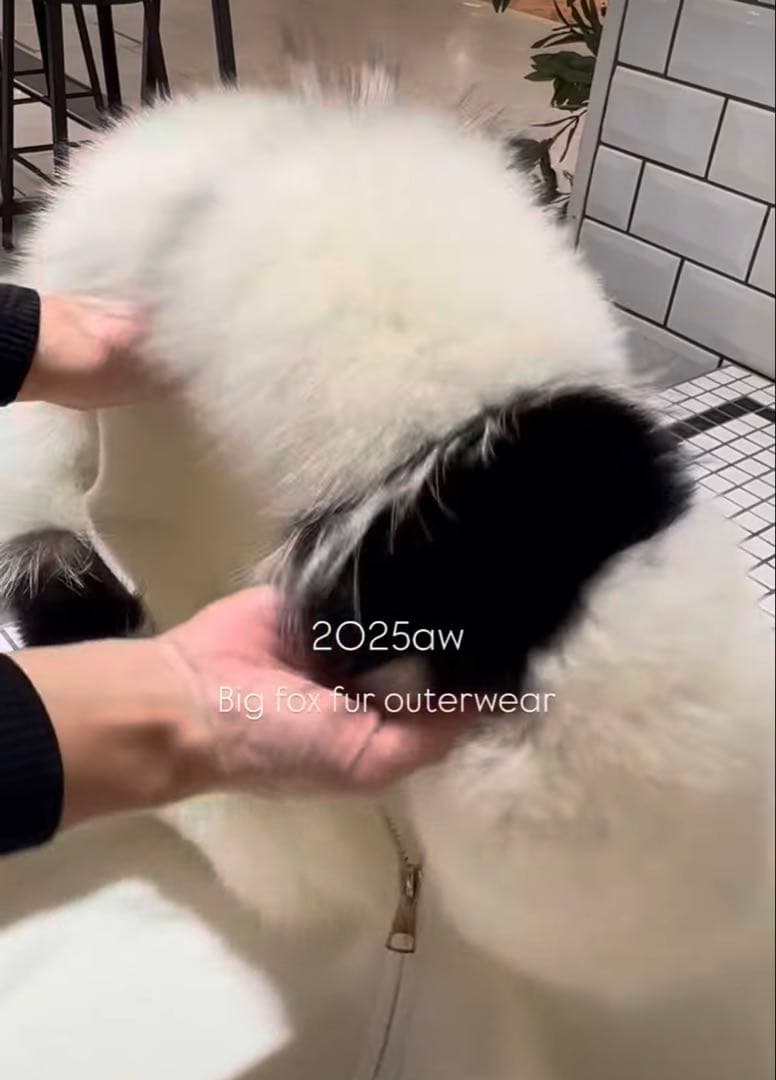 ビックフォックスファー★ニット★