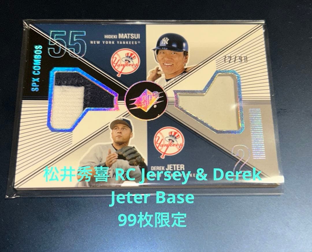 松井秀喜RC Jeter 2003 SPX Combos 激レア