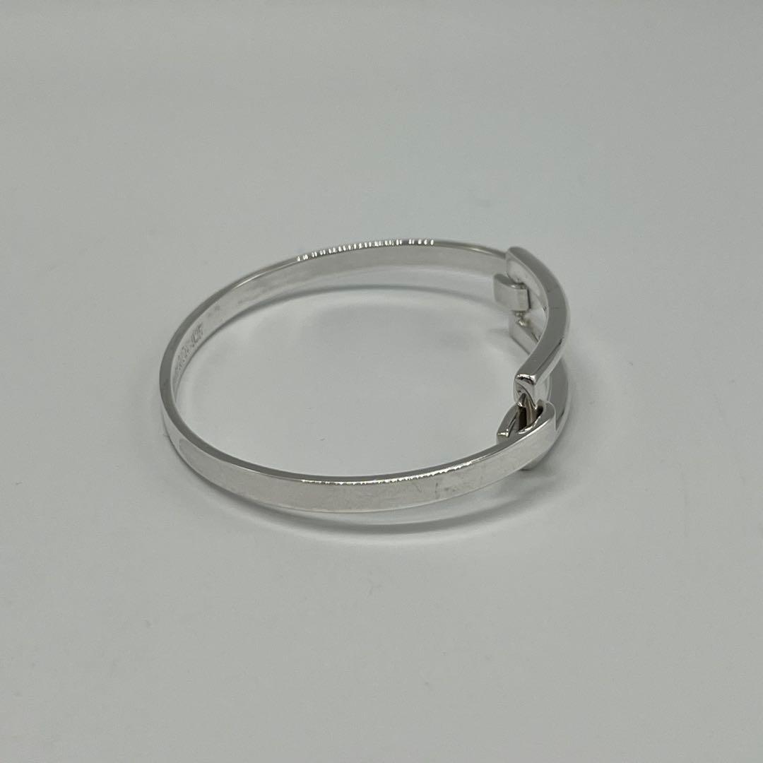 ティファニー TIFFANY オープンレクタングル オープンスクエア バングル