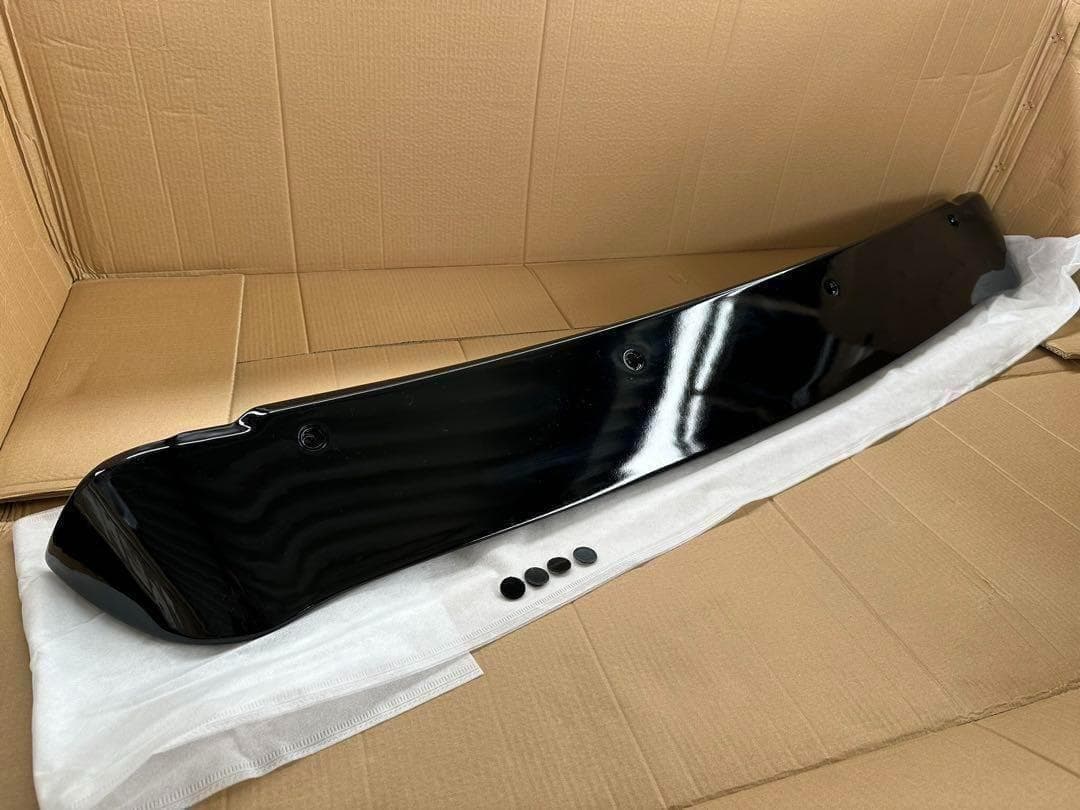 ハイエース 200系 リアゲートスポイラー 209 ブラックマイカ ルーフ 標準