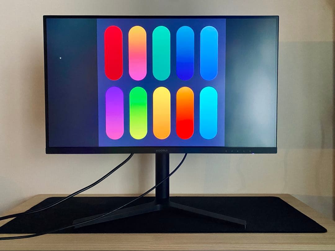 KOORUI ゲーミングモニター 27インチ