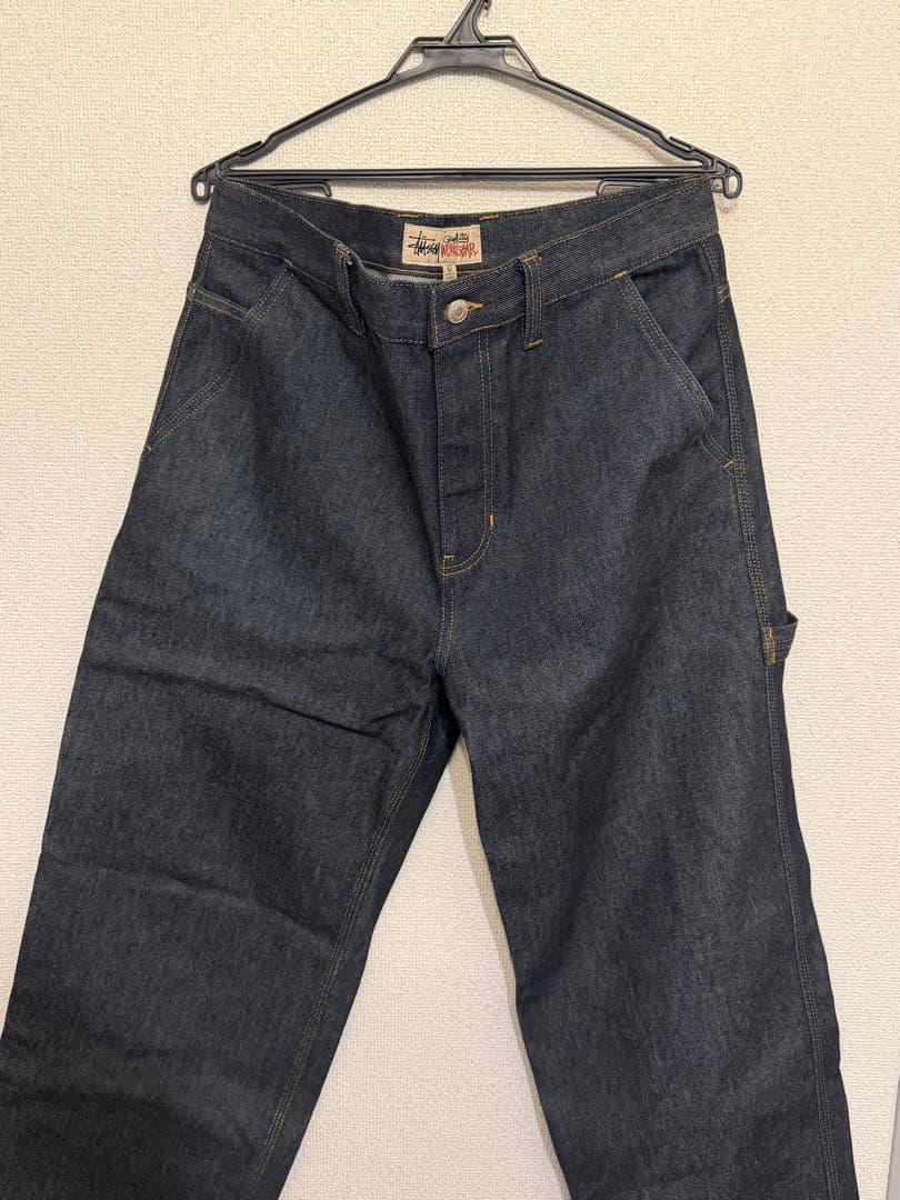 ストゥーシー ワークギア ペインターデニムパンツ