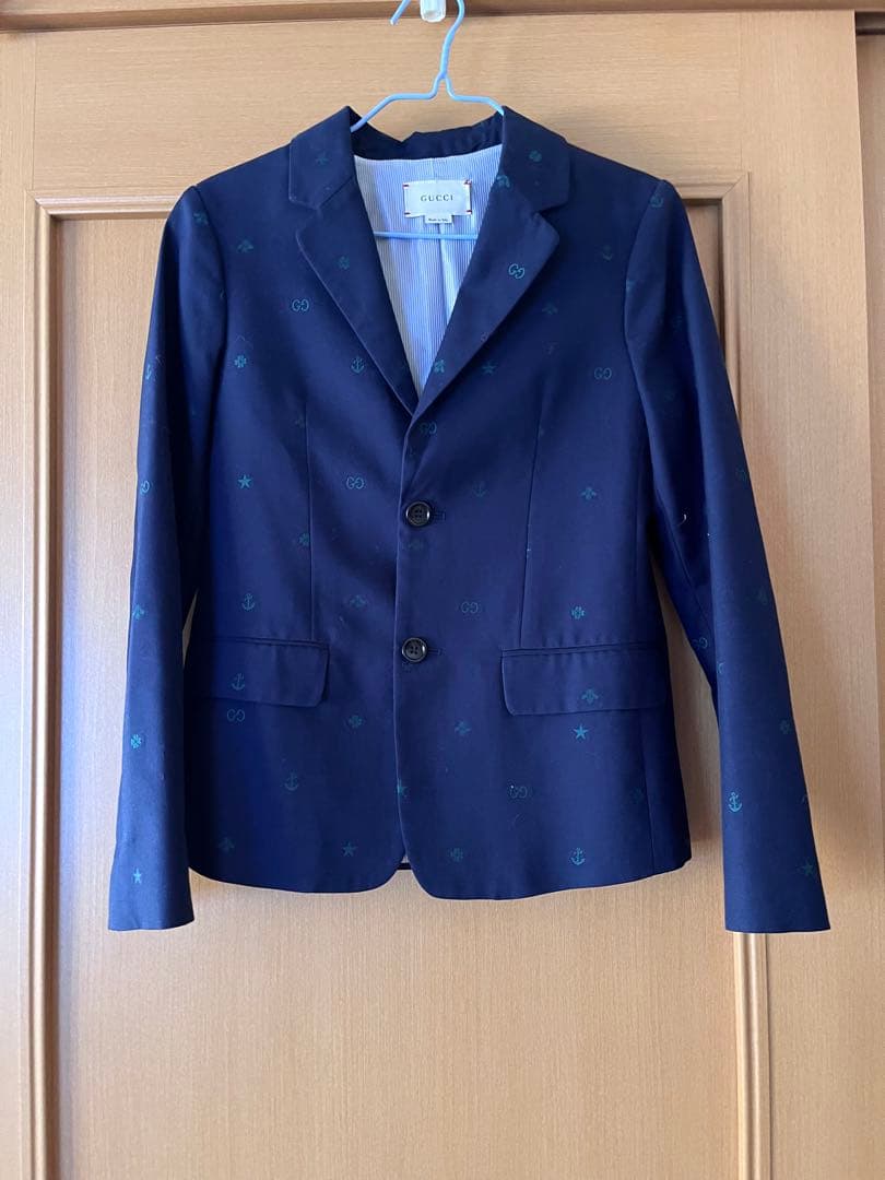 GUCCIネイビー ブレザー