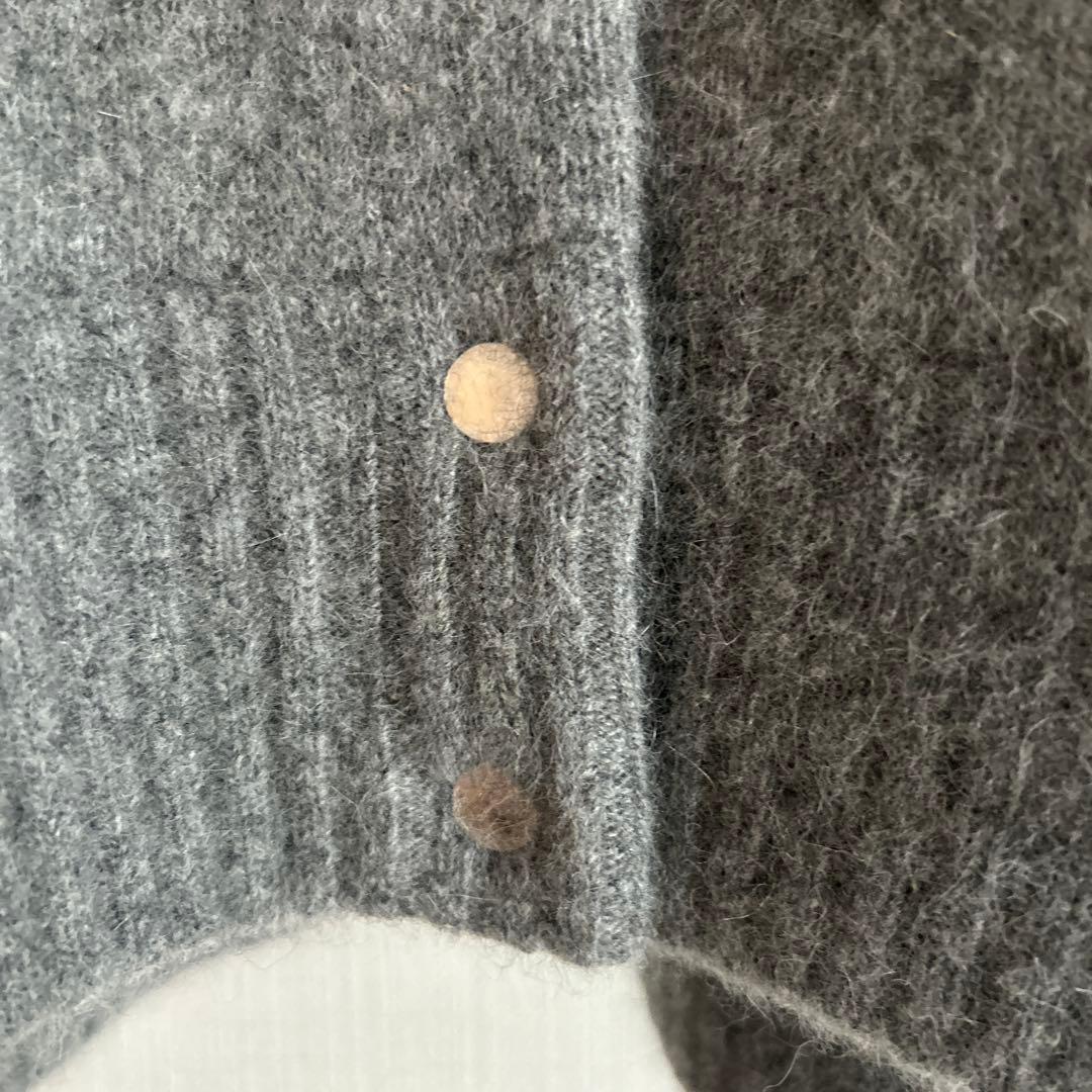 ELENDEEK エレンディーク　CNラクーンミックスブルゾン　グレー