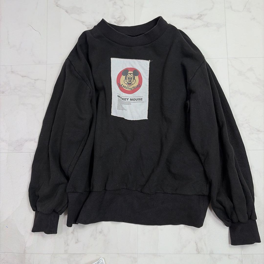 AMERI アメリ Disney MICKEY TAG SWEAT TOP