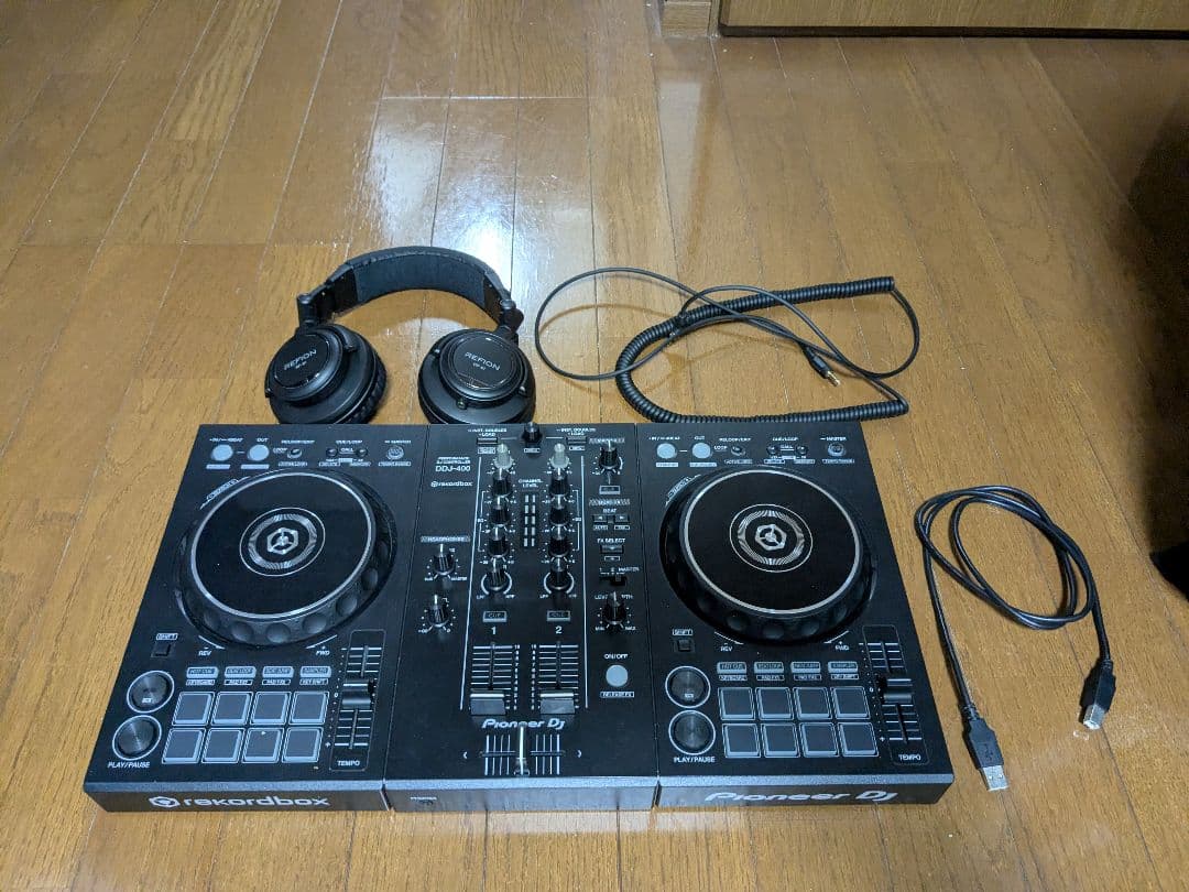 Pioneer DJ DDJ-400 ヘッドホンREFION RF-01
