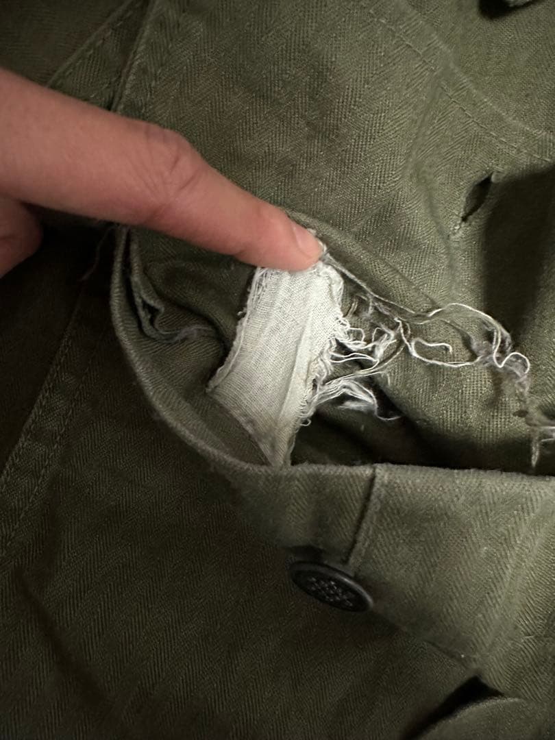 40s Vintage M-43 ARMY アメリカ軍 ヘリンボーン 13スター