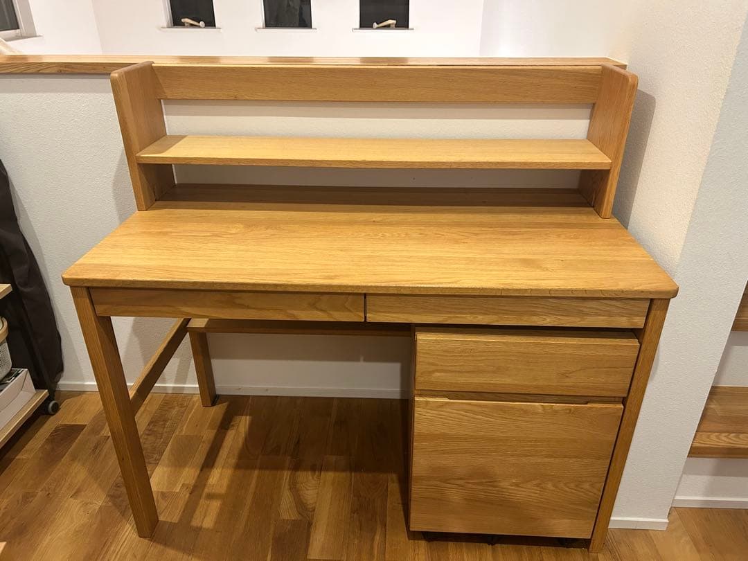 無印良品　オーク　デスク　 【引き取り限定（相模原市）】
