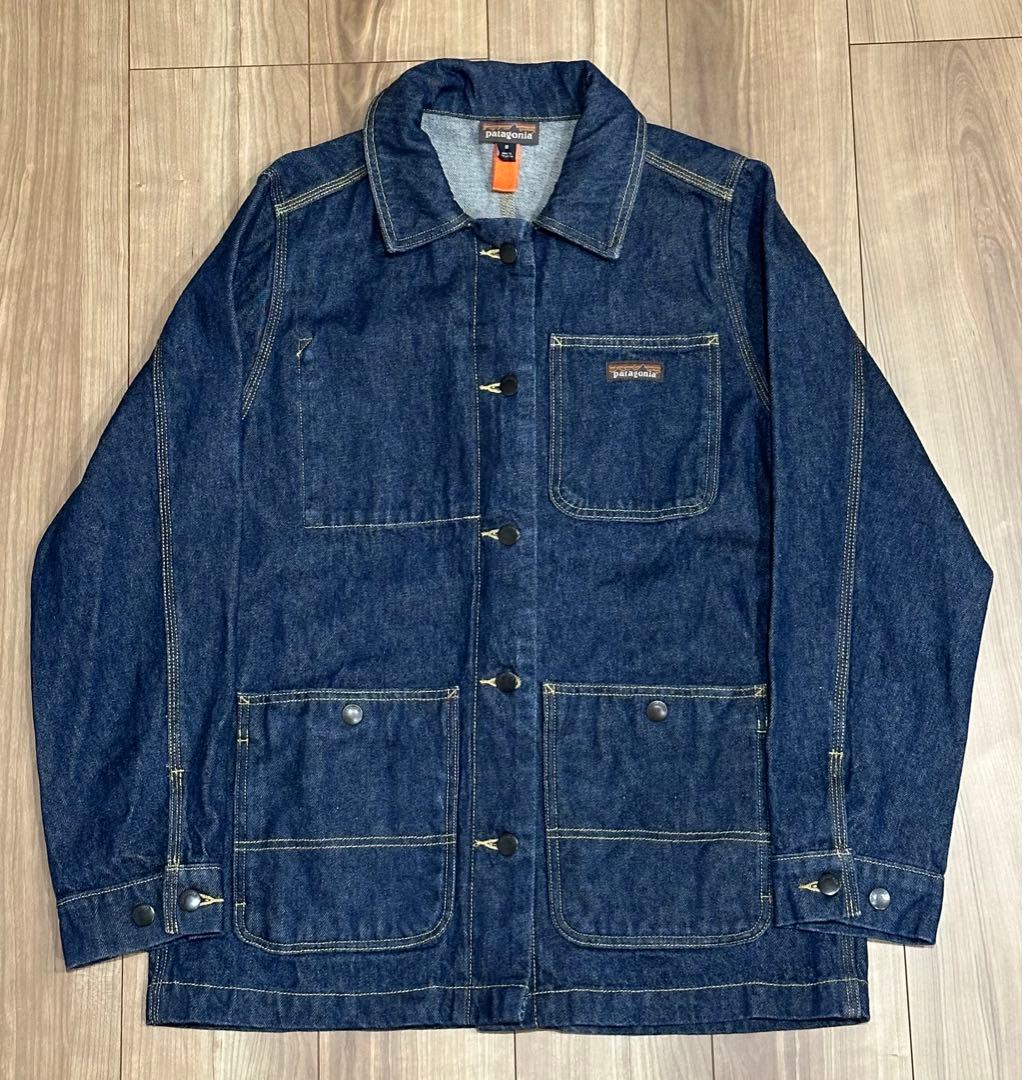 Patagoniaパタゴニア ウィメンズヘンプ デニム チョア コート Mサイズ